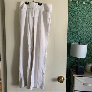 White dress pant